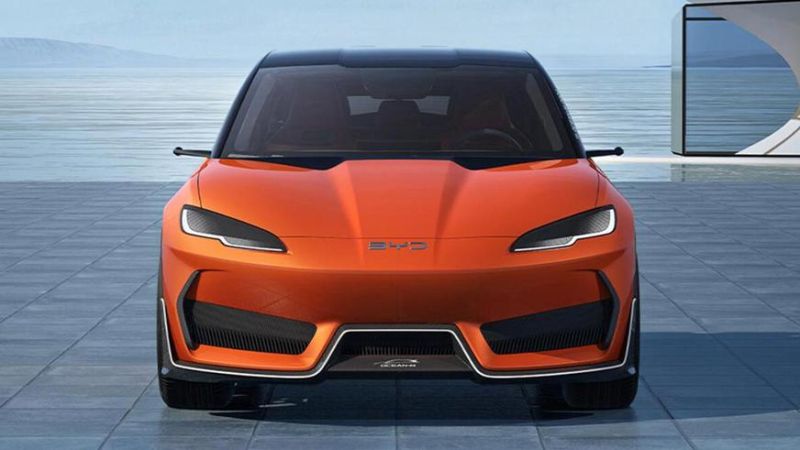 BYD показал в Пекине прототип хот-хэтча Ocean-M