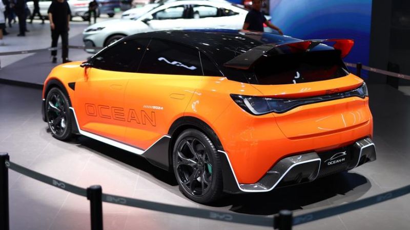 BYD показал в Пекине прототип хот-хэтча Ocean-M