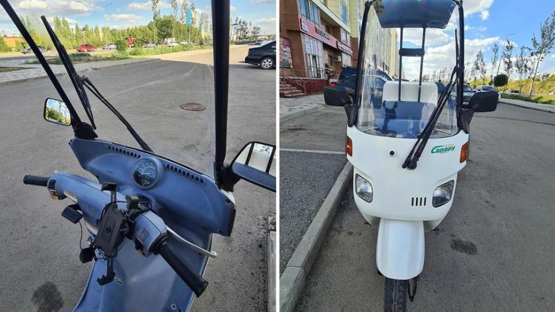 Необычные мопеды в продаже на Kolesa.kz