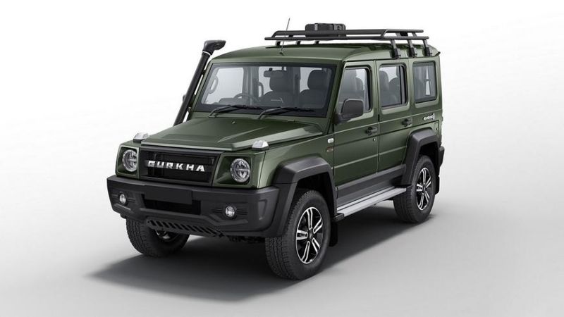 Представлен 5-дверный Force Gurkha