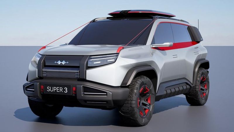 У BYD появился молодёжный внедорожник с дроном