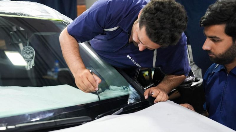 В Hyundai создали охлаждающее покрытие для автостёкол