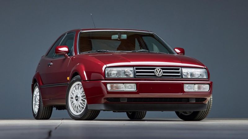 В США на торгах появился Volkswagen Corrado с небольшим пробегом