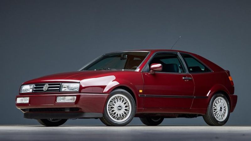 В США на торгах появился Volkswagen Corrado с небольшим пробегом