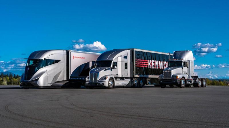 Kenworth SuperTruck 2 как будущее заокеанского дальнобоя