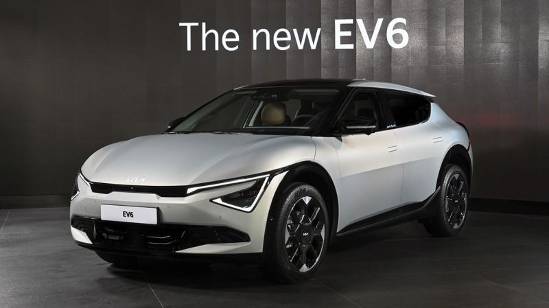 Kia показала обновлённый EV6: свежая внешность и другая батарея