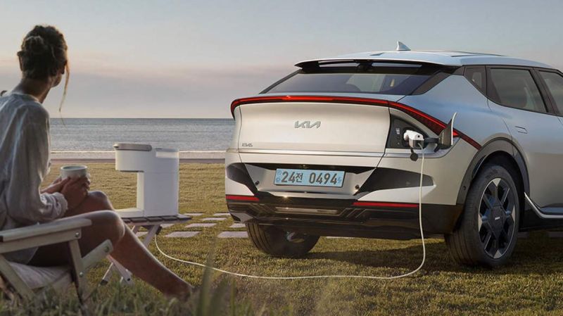 Kia показала обновлённый EV6: свежая внешность и другая батарея