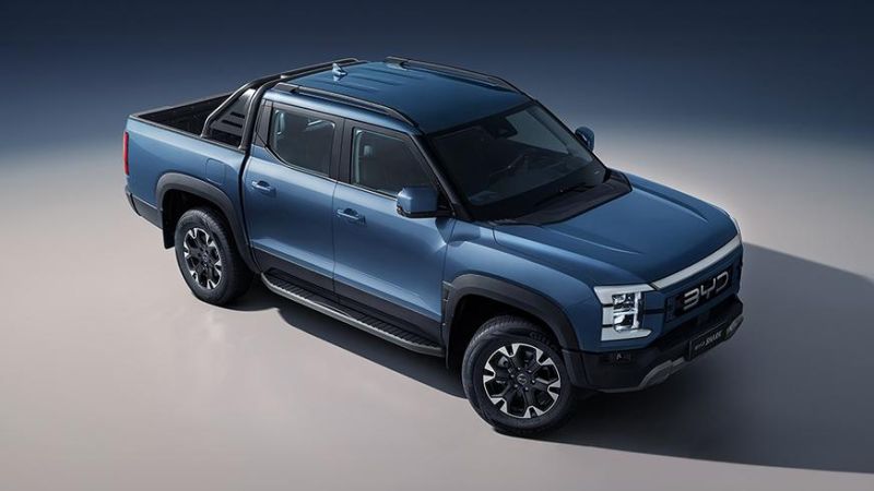 Новый пикап BYD сможет разгоняться до 100 км/ч за 5.7 секунды