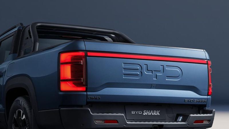 Новый пикап BYD сможет разгоняться до 100 км/ч за 5.7 секунды