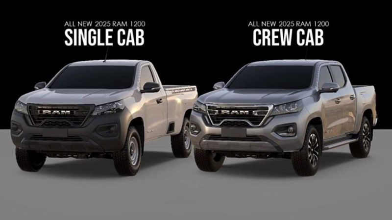 Пикап китайской марки Changan превратился в Ram 1200