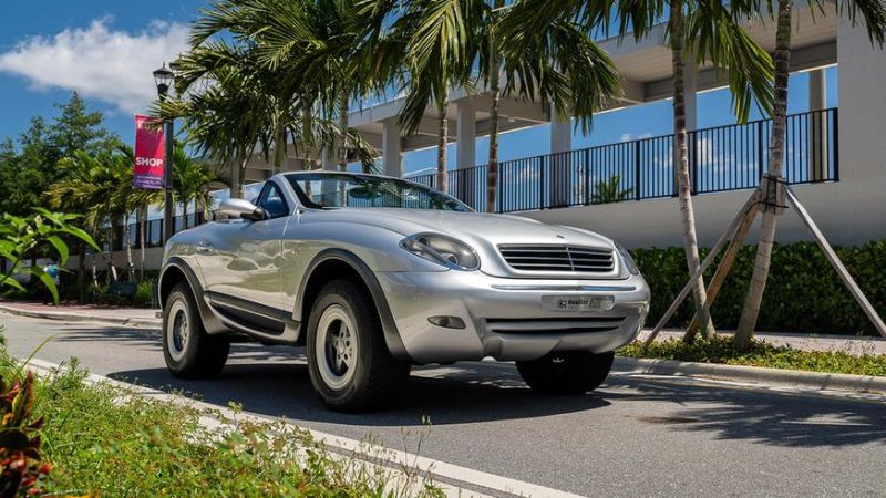 Уникальный гибрид SLK и G-Class пустят с молотка