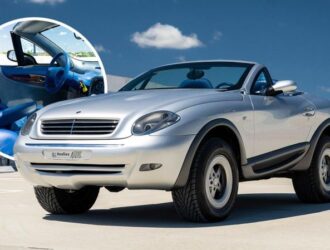 Уникальный гибрид SLK и G-Class пустят с молотка