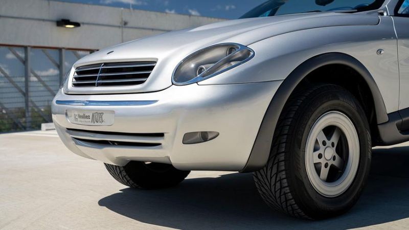 Уникальный гибрид SLK и G-Class пустят с молотка