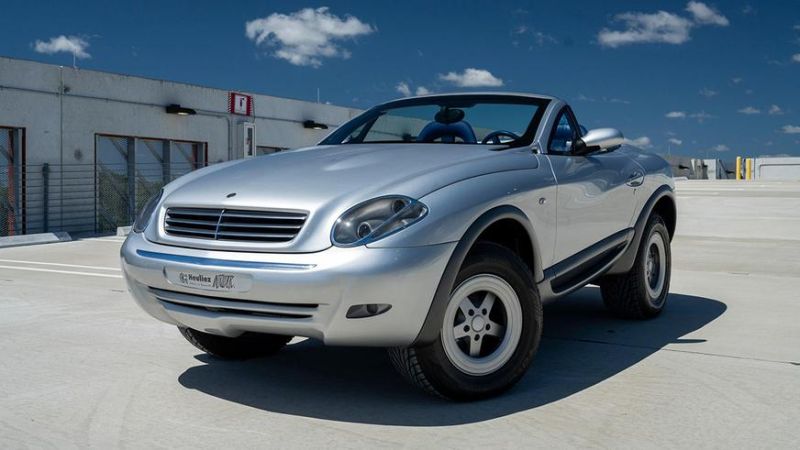 Уникальный гибрид SLK и G-Class пустят с молотка