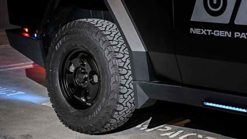 Cybertruck подготовили для службы в полиции