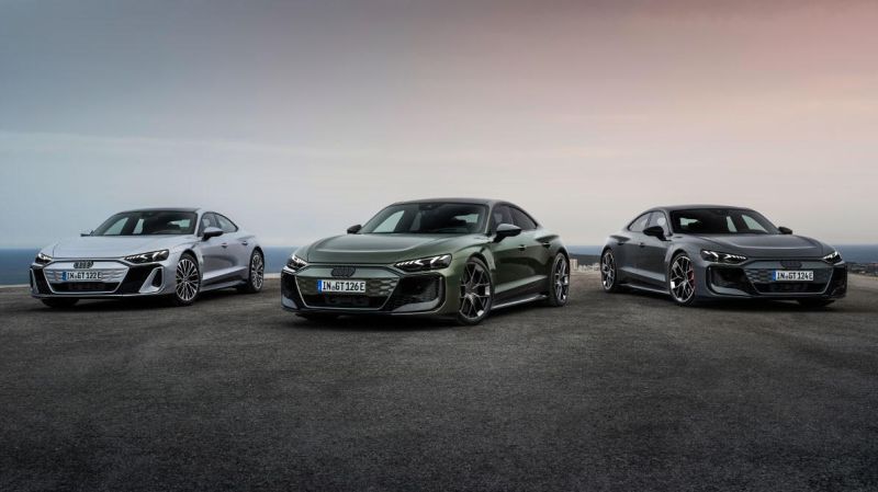 Электрокар e-tron GT теперь самый мощный Audi в истории