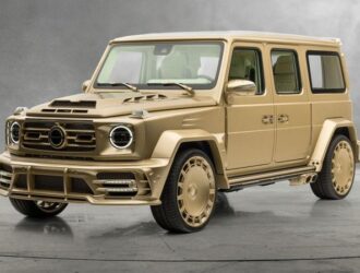 Mansory покрыла «Гелендваген» 24-каратным золотом