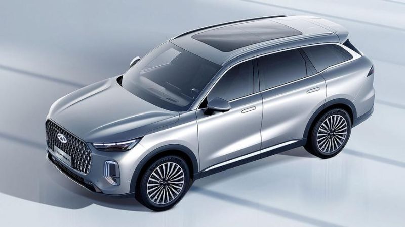 Новый Chery Tiggo 8. Первые официальные фото