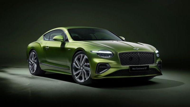 Новый Continental GT стал самым мощным дорожным Bentley в истории