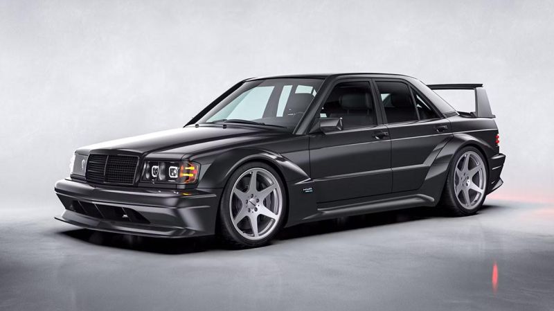 Первый рестомод в стиле культового 190E Evo II уйдёт с молотка