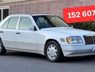 Подержанные Mercedes-Benz W124 в Штатах стали резко дорожать. Даже дизельные