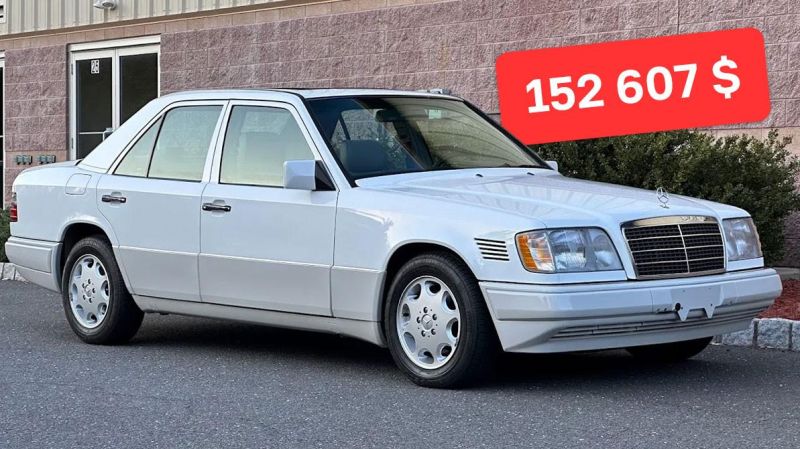 Подержанные Mercedes-Benz W124 в Штатах стали резко дорожать. Даже дизельные
