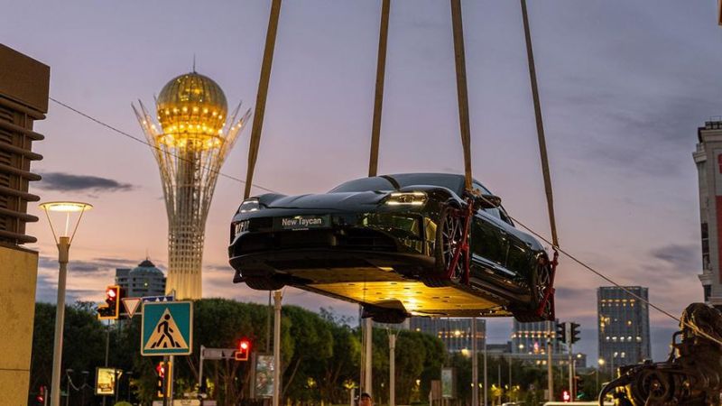 Porsche официально запустил продажи обновлённого Taycan в Казахстане
