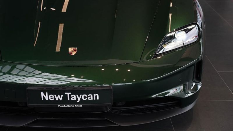Porsche официально запустил продажи обновлённого Taycan в Казахстане