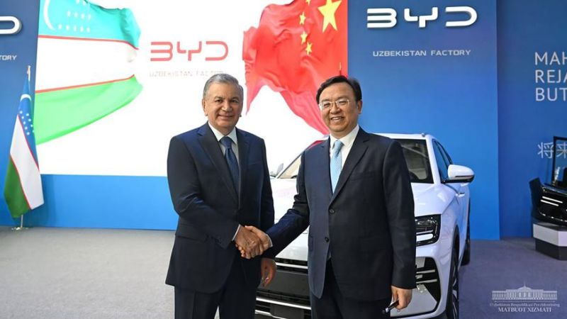 Производство моделей BYD в Узбекистане не сказалось на их цене