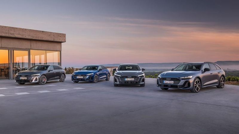Audi заменила семейство A4 новым поколением A5