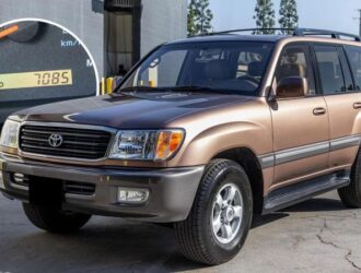 Land Cruiser 100 с небольшим пробегом замечен на аукционе