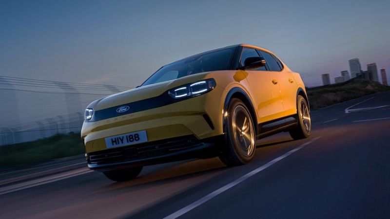 Новый Ford Capri оказался электрическим кроссовером