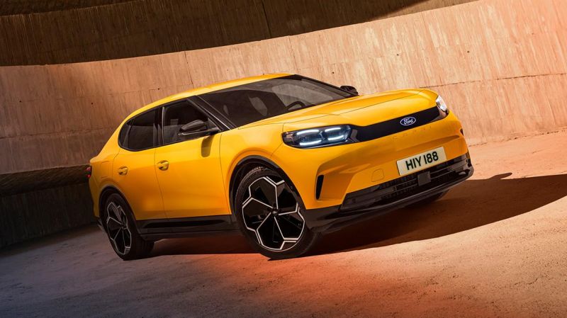 Новый Ford Capri оказался электрическим кроссовером