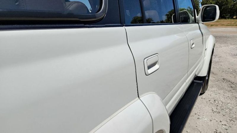 Практически новый Land Cruiser 80 выставлен на торги в США