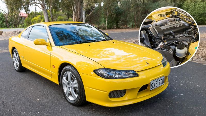 Практически новый Nissan Silvia S15 нашли в Австралии