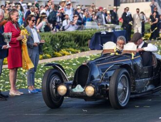 Гоночный Bugatti Type 59 стал триумфатором Пеббл-бич