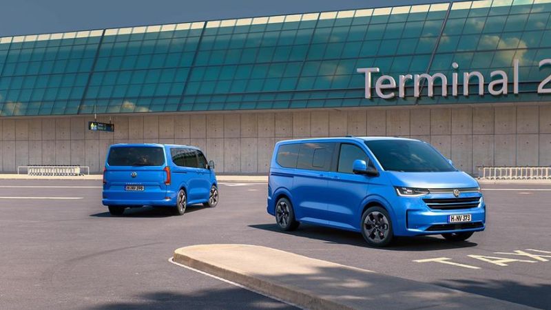 Опубликованы первые фото нового Volkswagen Transporter