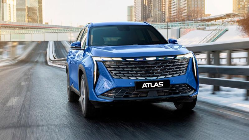 В Казахстане вышел в продажи полноприводный Geely Atlas. Сколько стоит?