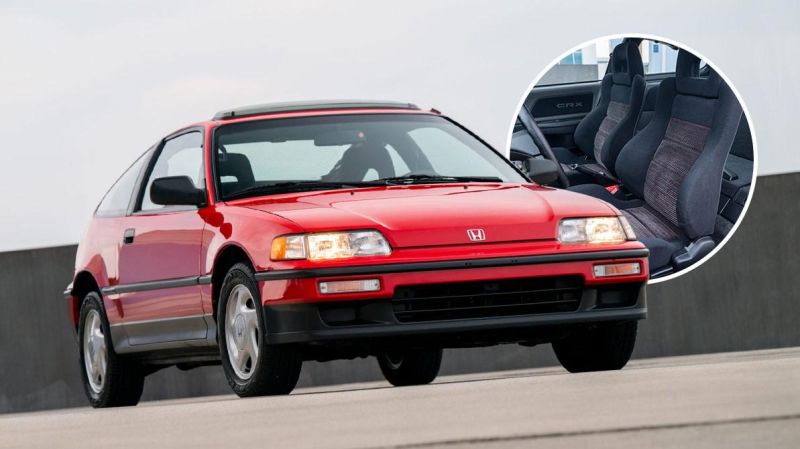 В США нашли и выставили на продажу Honda CRX c небольшим пробегом