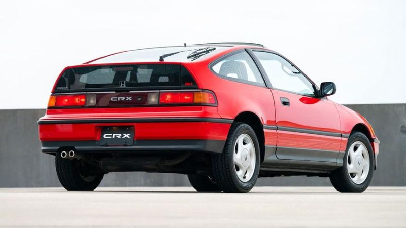 В США нашли и выставили на продажу Honda CRX c небольшим пробегом