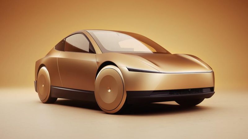 Tesla показала прототип Robotaxi