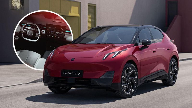 В линейке Lynk & Co появился новый кроссовер, названный 02