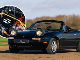 Классическую Mazda MX-5 превратили в электромобиль
