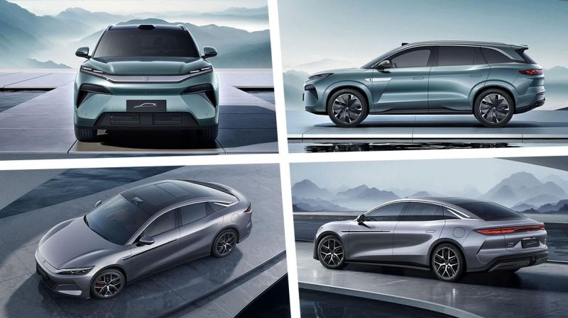 BYD показал 1102-сильные седан и кроссовер