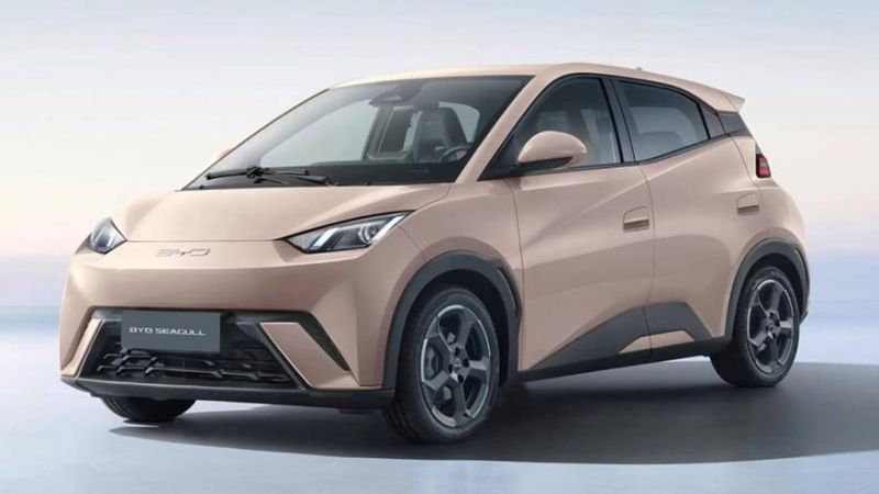 Самый популярный электромобиль Китая BYD Seagull готовится к рестайлингу