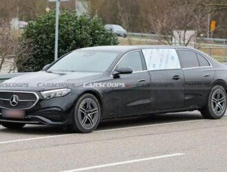Шестидверный Mercedes-Benz E-Class вышел на испытания