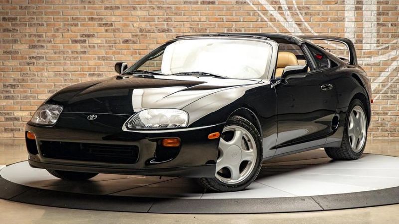 Toyota Supra на торгах в США. Один владелец и 29 тысяч миль пробега